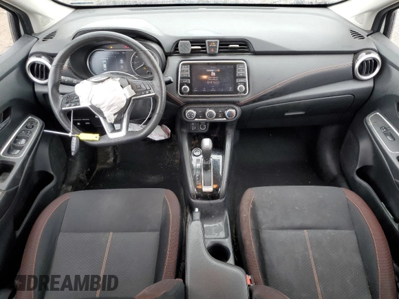 2021 Nissan Versa SR with VIN 3N1CN8FV2ML923513, listed as a Copart auction lot 54271005 with 201,657 mi miles and Salvage title. Bid and sale history available at DreamBid. Image 8.