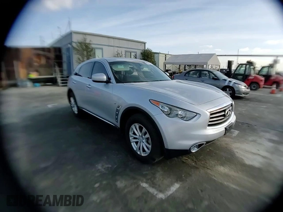 2016 Infiniti QX70 with VIN JN8CS1MW7GM753074, listed as a Copart auction lot 44591025 with 128,120 mi miles and Salvage Title. Bid and sale history available at DreamBid. Image 11.