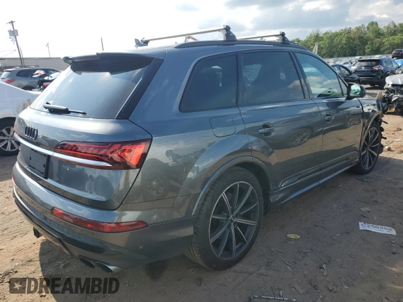 2020 Audi SQ7 z VIN WA1AWAF76LD012223, wystawiony jako Copart lot #64345884 z przebiegiem 76 961 mil mil oraz Szkoda całkowita • Salvage title. Historia ofert i sprzedaży dostępna na DreamBid. Obrazek 3.