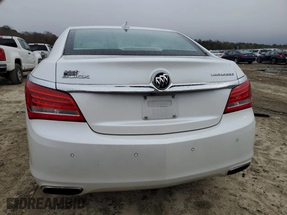 2016 Buick LaCrosse Premium I with VIN 1G4GD5G3XGF166562, listed as a Copart auction lot 82061974 with 85,529 mi miles and Salvage title. Bid and sale history available at DreamBid. Image 6.