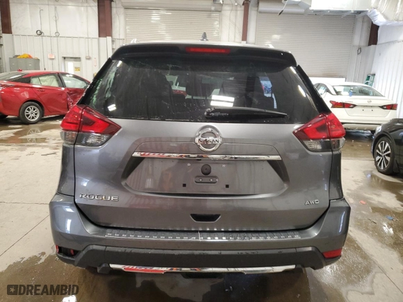 2017 Nissan Rogue SL with VIN JN8AT2MV7HW009207, listed as a Copart auction lot 53508285 with 97,457 mi miles and Non Repairable. Bid and sale history available at carsss.com. Image 6.