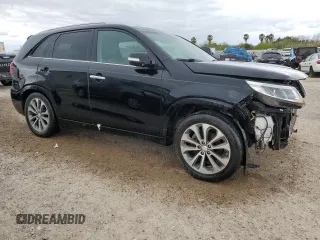 2015 Kia Sorento SX with VIN 5XYKW4A79FG558281, listed as a Copart auction lot 46945335 with 0 mi miles and Clean Title. Bid and sale history available at carsss.com. Image 4.