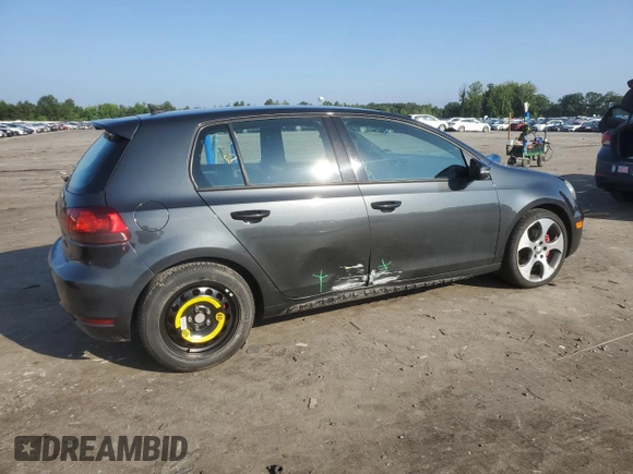 2011 Volkswagen Golf GTI w/Sunroof & Navi PZEV with VIN WVWHD7AJ4BW224055, listed as a Copart auction lot 64101625 with 150,121 mi miles and Clean title. Bid and sale history available at DreamBid. Image 3.
