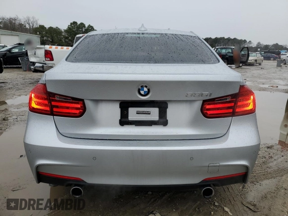 2014 BMW 3 Series 335i with VIN WBA3A9G58ENS64283, listed as a Copart auction lot 44530535 with 101,006 mi miles and Salvage Title. Bid and sale history available at carsss.com. Image 6.