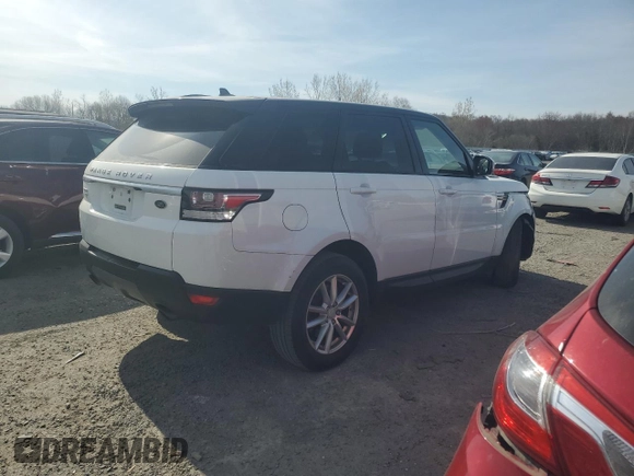 2016 Land Rover Range Rover Sport SE with VIN SALWG2PF5GA593735, listed as a Copart auction lot 53455955 with 106,567 mi miles and Salvage Title. Bid and sale history available at DreamBid. Image 3.