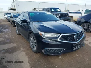 2019 Acura TLX with VIN 19UUB1F37KA007495, listed as a IAAI auction lot 41359414 with 91,882 mi miles. Bid and sale history available at carsss.com. Image 1.