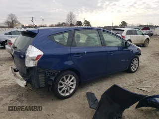 2013 Toyota Prius Two with VIN JTDZN3EU0D3207420, listed as a Copart auction lot 46906345 with 173,852 mi miles and Salvage Title. Bid and sale history available at DreamBid. Image 3.