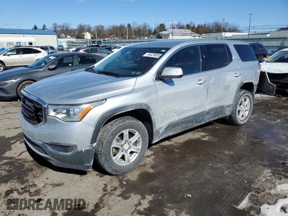 2017 GMC Acadia SLE with VIN 1GKKNKLAXHZ325583, listed as a Copart auction lot 46429005 with 115,287 mi miles and Salvage Title. Bid and sale history available at DreamBid. Image 1.