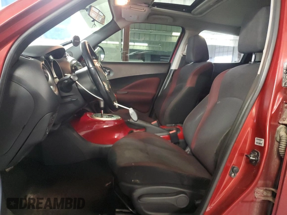2014 Nissan Juke SV with VIN JN8AF5MV6ET361748, listed as a Copart auction lot 77961724 with 131,154 mi miles and Clean Title. Bid and sale history available at DreamBid. Image 7.