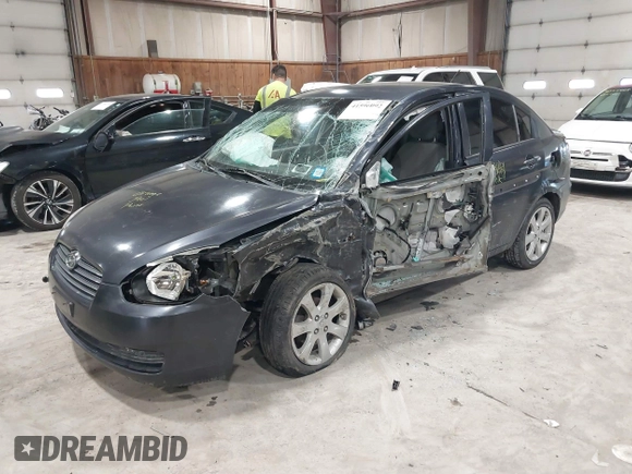 2008 Hyundai Accent GLS with VIN KMHCN46C78U212384, listed as a IAAI auction lot 41596092 with 178,562 mi miles. Bid and sale history available at carsss.com. Image 17.