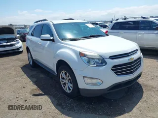 2017 Chevrolet Equinox LT with VIN 2GNFLFEK7H6307111, listed as a IAAI auction lot 42182015 with 145,710 mi miles. Bid and sale history available at carsss.com. Image 1.