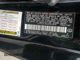 2010 Lexus IS 350 C z VIN JTHFE2C25A2504309, wystawiony jako Copart lot #62830705 z przebiegiem 77 711 mil mil oraz Szkoda całkowita • Salvage title. Historia ofert i sprzedaży dostępna na DreamBid. Obrazek 13.