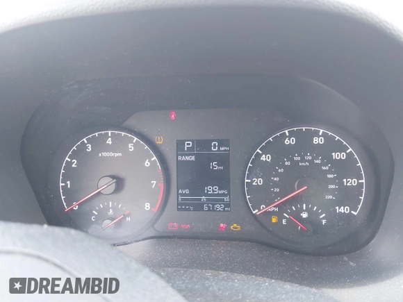 2019 Hyundai Accent SE with VIN 3KPC24A32KE057947, listed as a IAAI auction lot 42242523 with 67,192 mi miles and . Bid and sale history available at DreamBid. Image 7.