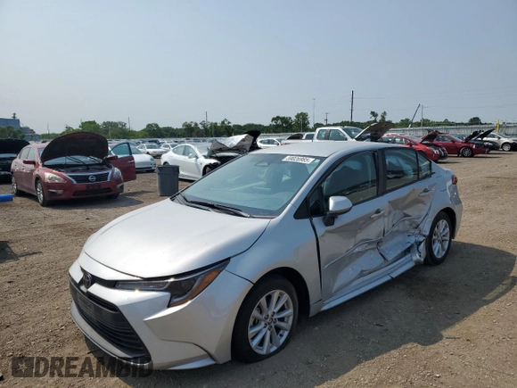 2024 Toyota Corolla LE with VIN 5YFB4MDE1RP128311, listed as a Copart auction lot 59026985 with 29,904 mi miles and Salvage title. Bid and sale history available at DreamBid. Image 1.