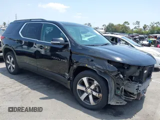 2020 Chevrolet Traverse LT z VIN 1GNERHKWXLJ146911, wystawiony jako IAAI lot #42543046 z przebiegiem 124 030 mil mil oraz . Historia ofert i sprzedaży dostępna na DreamBid. Obrazek 1.