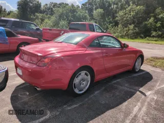 2002 Lexus SC with VIN JTHFN48Y420031783, listed as a Copart auction lot 75011304 with Not Provided miles and Salvage Title. Bid and sale history available at carsss.com. Image 3.