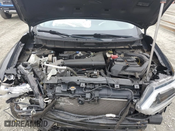 2016 Nissan Rogue SV with VIN KNMAT2MT8GP722121, listed as a Copart auction lot 44769245 with 66,745 mi miles and Salvage Title. Bid and sale history available at carsss.com. Image 12.