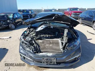 2019 Honda Civic Sedan EX with VIN JHMFC1F31KX005256, listed as a IAAI auction lot 41765551 with 80,897 mi miles. Bid and sale history available at carsss.com. Image 12.