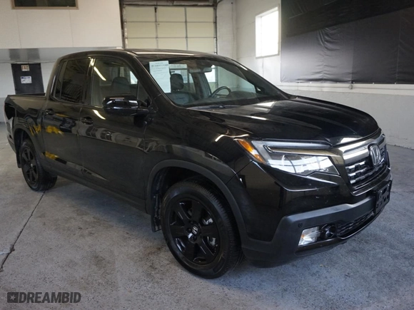 2020 Honda Ridgeline Black Edition with VIN 5FPYK3F83LB018050, listed as a Copart auction lot 84297124 with 39,433 mi miles and Salvage Title. Bid and sale history available at carsss.com. Image 1.