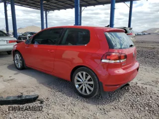 2012 Volkswagen Golf TDI w/Sunroof & Nav with VIN WVWBM7AJ4CW075072, listed as a Copart auction lot 53753015 with 157,045 mi miles and Salvage title. Bid and sale history available at DreamBid. Image 2.