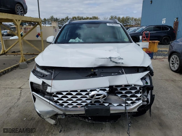 2022 Hyundai Santa Fe Hybrid Limited with VIN KM8S5DA16NU059302, listed as a Copart auction lot 47962855 with 18,405 mi miles and Salvage Title. Bid and sale history available at carsss.com. Image 5.