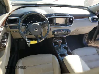 2018 Kia Sorento EX with VIN 5XYPHDA52JG353666, listed as a Copart auction lot 43708635 with 140,547 mi miles and Salvage Title. Bid and sale history available at carsss.com. Image 8.