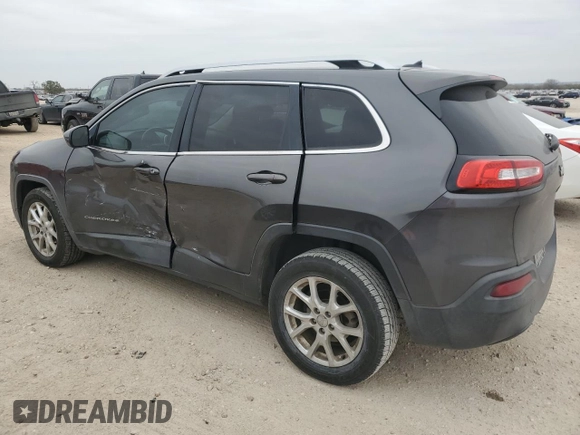 2015 Jeep Cherokee Latitude with VIN 1C4PJLCB1FW643005, listed as a Copart auction lot 46163045 with 134,840 mi miles and Salvage Title. Bid and sale history available at DreamBid. Image 2.