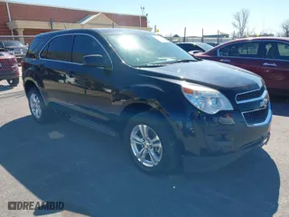 2015 Chevrolet Equinox LS with VIN 2GNALAEK8F6423461, listed as a IAAI auction lot 41729402 with 128,717 mi miles. Bid and sale history available at carsss.com. Image 1.