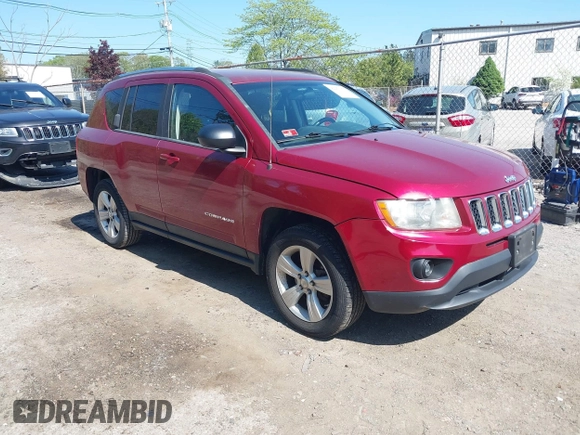 2011 Jeep Compass Latitude with VIN 1J4NF1FB3BD188487, listed as a IAAI auction lot 42250377 with 107,795 mi miles and . Bid and sale history available at DreamBid. Image 1.