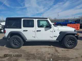 2024 Jeep Wrangler Sport S with VIN 1C4PJXDN4RW300936, listed as a IAAI auction lot 41671073 with 6,195 mi miles and . Bid and sale history available at DreamBid. Image 14.