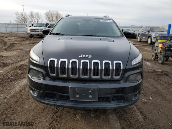 2015 Jeep Cherokee Latitude with VIN 1C4PJMCB6FW738889, listed as a Copart auction lot 50124425 with 172,616 mi miles and Salvage Title. Bid and sale history available at carsss.com. Image 5.