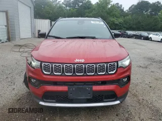 2024 Jeep Compass Limited с VIN 3C4NJDCN9RT138069, выставлен на аукционе Copart как лот 58760815 с пробегом 24 961 миль миль и Чистый • Clean title. История ставок и продаж доступна на DreamBid. Изображение 5.