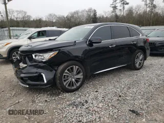 2017 Acura MDX w/Technology Pkg with VIN 5FRYD3H51HB002876, listed as a Copart auction lot 41811465 with 165,152 mi miles and Salvage Title. Bid and sale history available at carsss.com. Image 1.
