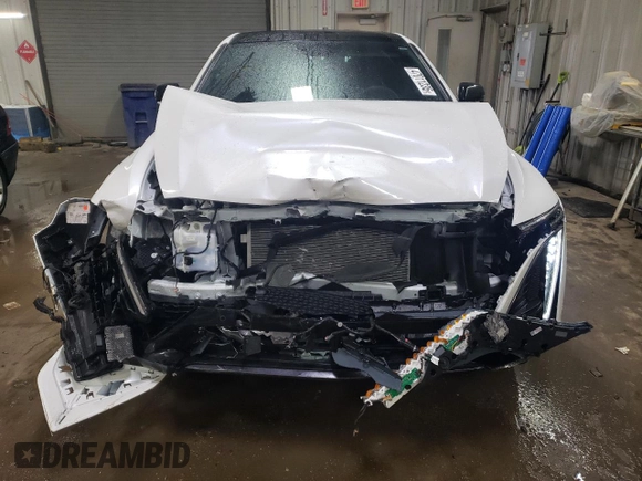 2025 Cadillac LYRIQ z VIN 1GYKPURL7SZ303441, wystawiony jako Copart lot #47011235 z przebiegiem 1 078 mil mil oraz Szkoda całkowita • Salvage title. Historia ofert i sprzedaży dostępna na DreamBid. Obrazek 5.