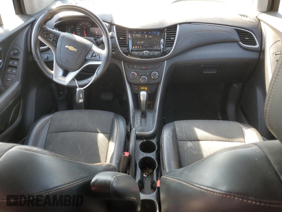 2018 Chevrolet Trax LT with VIN KL7CJPSB6JB714798, listed as a Copart auction lot 47261915 with 87,244 mi miles and Salvage Title. Bid and sale history available at DreamBid. Image 8.