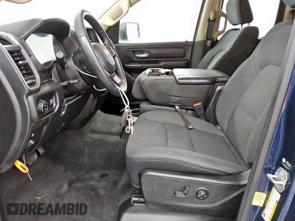 2021 Ram 1500 Tradesman with VIN 1C6RRFCGXMN714257, listed as a Copart auction lot 63303795 with 99,698 mi miles and Clean title. Bid and sale history available at DreamBid. Image 7.