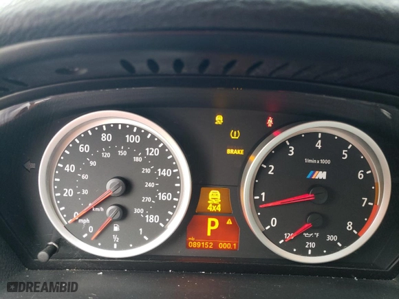 2012 BMW X6 M with VIN 5YMGZ0C52CLK14493, listed as a Copart auction lot 79947914 with 89,152 mi miles and Salvage Title. Bid and sale history available at carsss.com. Image 9.