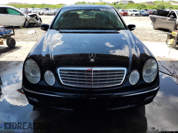 2003 Mercedes-Benz E-Class 3.2L with VIN WDBUF65J53A250044, listed as a Copart auction lot 72138634 with 0 mi miles and Salvage Title. Bid and sale history available at carsss.com. Image 5.