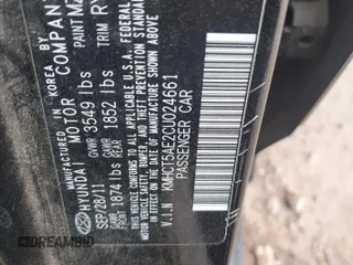 2012 Hyundai Accent GS с VIN KMHCT5AE2CU024661, выставлен на аукционе Copart как лот 66886945 с пробегом 139 988 миль миль и Списание • Salvage title. История ставок и продаж доступна на DreamBid. Изображение 13.