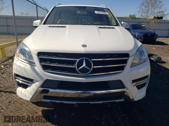 2015 Mercedes-Benz M 400 with VIN 4JGDA5GB1FA503733, listed as a Copart auction lot 42324685 with 122,478 mi miles and Clean Title. Bid and sale history available at DreamBid. Image 5.
