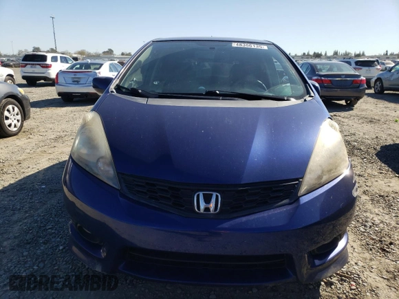 2013 Honda Fit Sport with VIN JHMGE8H57DC072654, listed as a Copart auction lot 48356135 with 82,557 mi miles and Salvage Title. Bid and sale history available at carsss.com. Image 5.