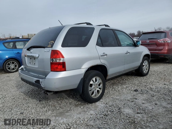 2003 Acura MDX Touring Pkg RES with VIN 2HNYD18743H550438, listed as a Copart auction lot 88933325 with 174,493 mi miles and Clean Title. Bid and sale history available at carsss.com. Image 3.