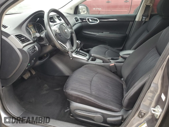 2019 Nissan Sentra SV with VIN 3N1AB7AP7KL605290, listed as a Copart auction lot 51438775 with 108,937 mi miles and Salvage Title. Bid and sale history available at DreamBid. Image 7.