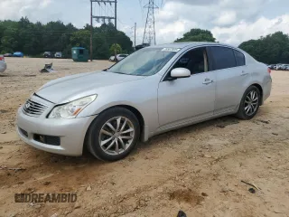 2008 Infiniti G35 Journey z VIN JNKBV61E18M204056, wystawiony jako Copart lot #59567805 z przebiegiem 219 593 mil mil oraz Szkoda całkowita • Salvage title. Historia ofert i sprzedaży dostępna na DreamBid. Obrazek 1.