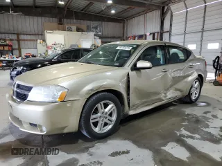 2010 Dodge Avenger R/T with VIN 1B3CC5FB9AN135784, listed as a Copart auction lot 50756275 with 191,809 mi miles and Salvage Title. Bid and sale history available at carsss.com. Image 1.