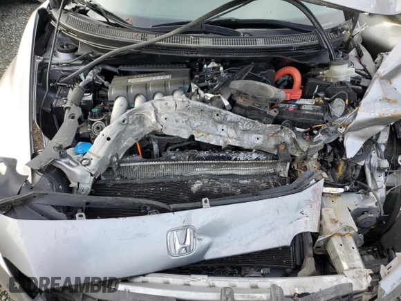 2012 Honda CR-Z EX with VIN JHMZF1D6XCS003439, listed as a Copart auction lot 86429124 with Not Provided miles and Salvage Title. Bid and sale history available at carsss.com. Image 11.