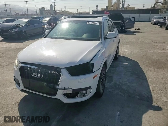 2015 Audi Q3 Prestige with VIN WA1FFCFS5FR008970, listed as a Copart auction lot 63481644 with 103,795 mi miles and Salvage title. Bid and sale history available at DreamBid. Image 11.