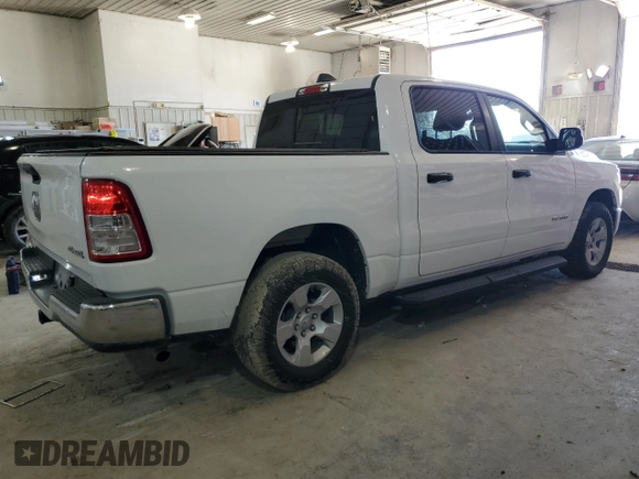 2022 Ram 1500 Tradesman with VIN 1C6SRFGT5NN351375, listed as a Copart auction lot 65354874 with 85,683 mi miles and Salvage title. Bid and sale history available at DreamBid. Image 3.