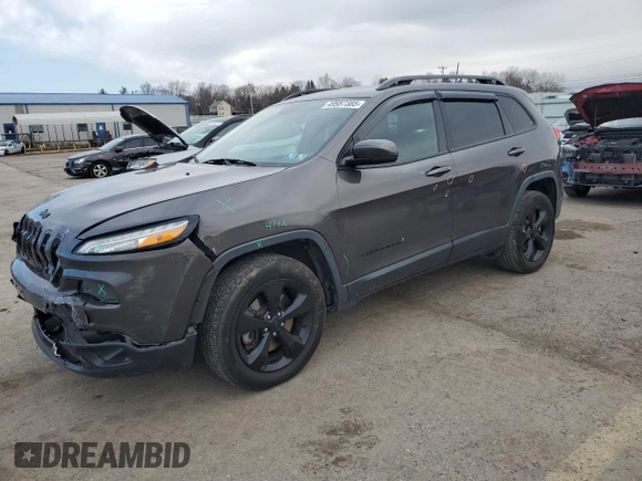 2018 Jeep Cherokee Limited with VIN 1C4PJMDX9JD546056, listed as a Copart auction lot 49957385 with 70,736 mi miles and Salvage Title. Bid and sale history available at carsss.com. Image 1.