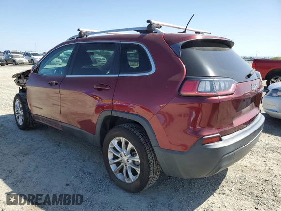 2019 Jeep Cherokee Latitude with VIN 1C4PJLCB1KD190512, listed as a Copart auction lot 52974935 with 74,656 mi miles and Salvage Title. Bid and sale history available at carsss.com. Image 2.